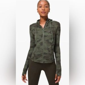 NWT Lululemon Hooded Define Jacket *Nulu green camo